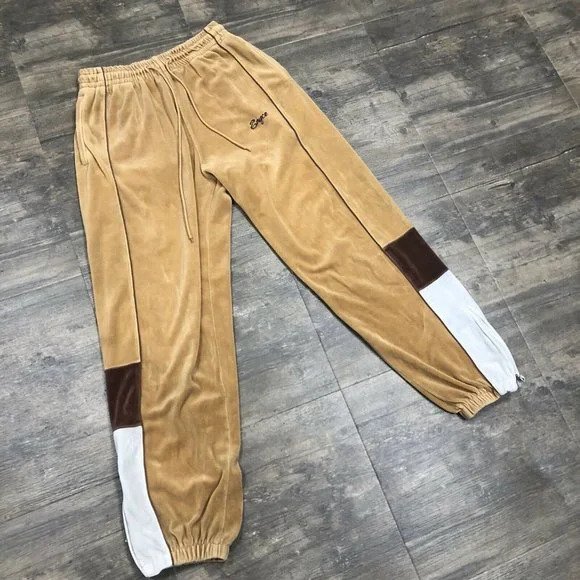 Velour Track Pants